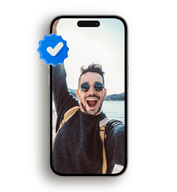 ID verified tick