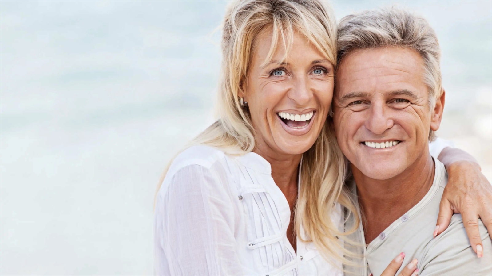 A happy mature couple enjoying time together
