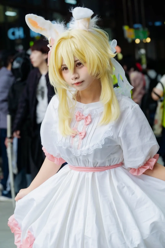 Illustrative photo of an anime-style fan, not an actual member