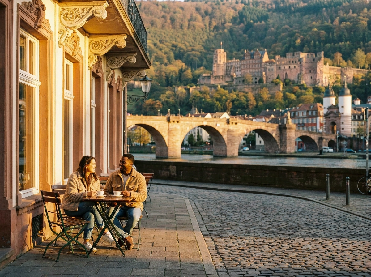 Heidelberg neighborhood scene