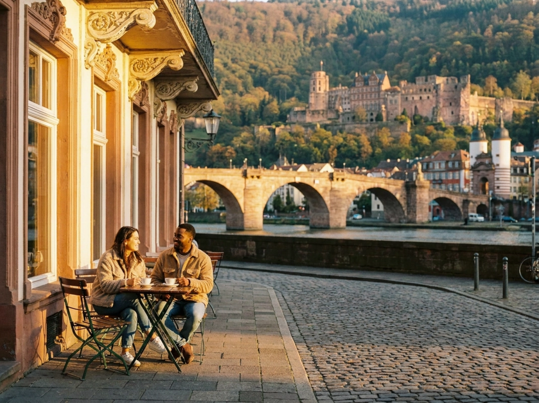 Heidelberg neighborhood scene