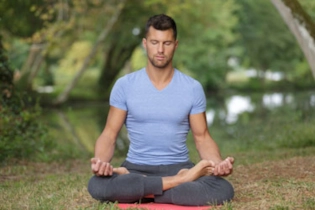 Man Meditating