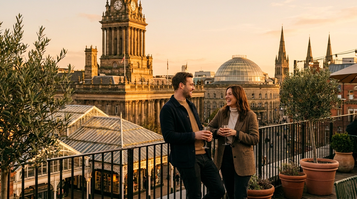 Couple on a date in Leeds, uk — ExpatSingles dating for expats