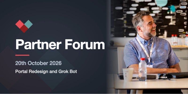 Partner Forum, 20th October 2026, with host Barry