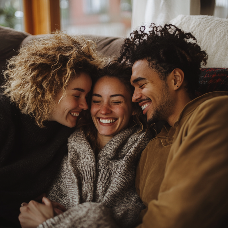 throuple, threesome, poly dating
