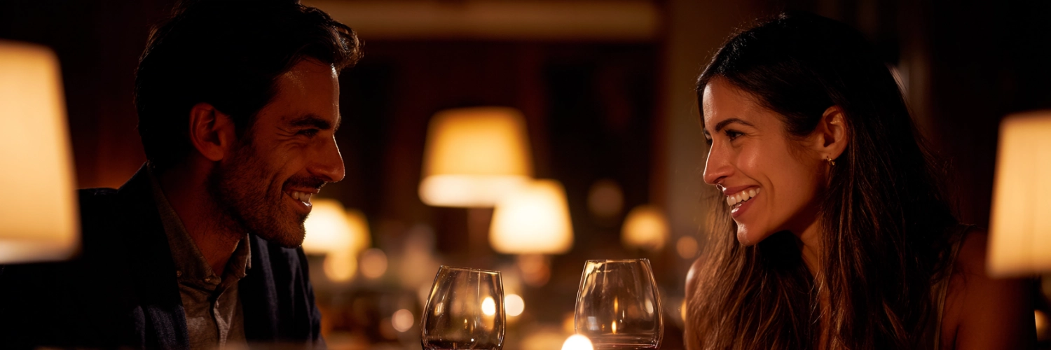 A romantic sunset over the Phoenix skyline, symbolizing love and connection.