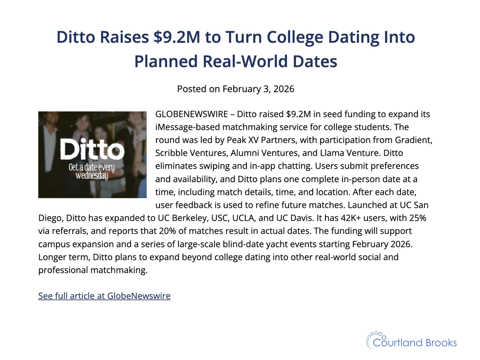 Ditto raises $9.2M