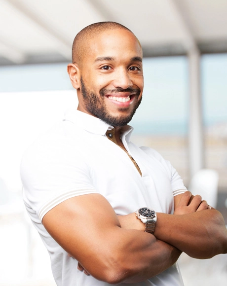  Handsome African American Man