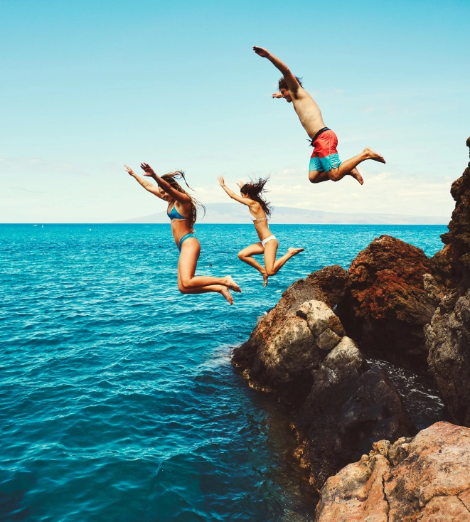 water sports enthusiasts